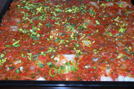 Голубцы  тридцать три богатыря  под томатно - овощным соусом.: шаг 6