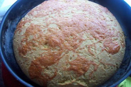Хлеб кукурузный с сыром (на закваске без дрожжей): шаг 6