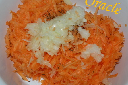 Морковные лепешки carrot с кориандром и тмином.: шаг 1