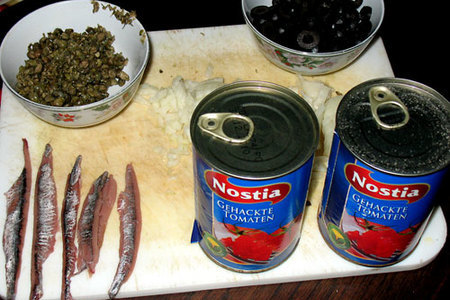 Паста (из цельного зерна) с томатным соусом и ньоками из пёстрого окуня (тилапии): шаг 3