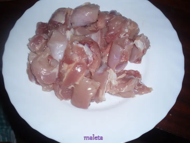 Курица с фасолями: шаг 3