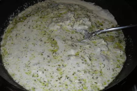 Цуккини под соусом из голубого сыра и запеченого перца: шаг 4