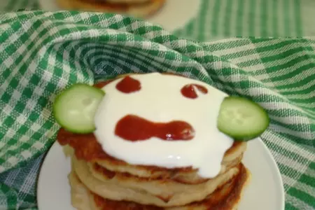 Оладушки из курицы *смешные рожицы*: шаг 2