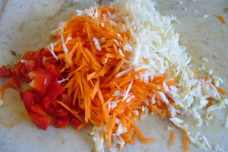 Каннеллони с квашеной капустой под томатным соусом: шаг 1