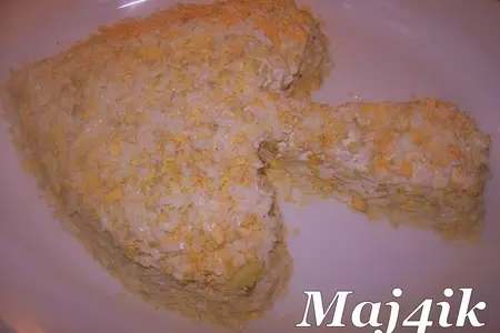 Салат "пиковая дама": шаг 5