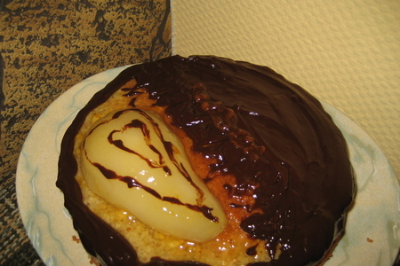 Шоколадно-грушевый торт: шаг 7