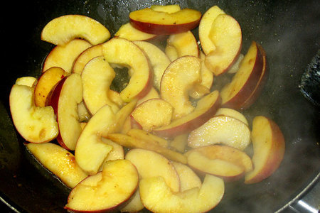 Куриная грудка-кари с яблоками: шаг 2