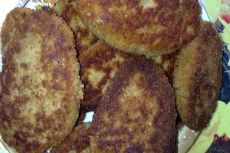 Рыбные  котлетки  "по новому": шаг 4