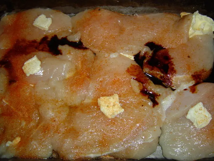 Куриная грудка ,запеченная с овощным гарниром: шаг 2