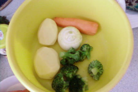 Овощной суп с хреном и горчицей: шаг 2