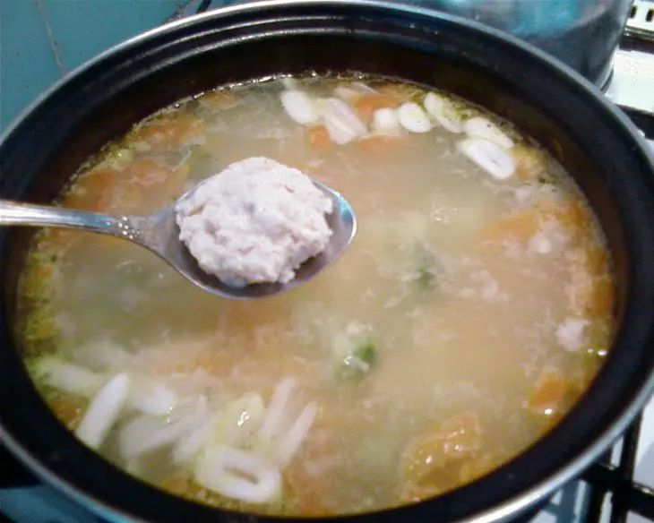 Овощной суп с хреном и горчицей: шаг 5