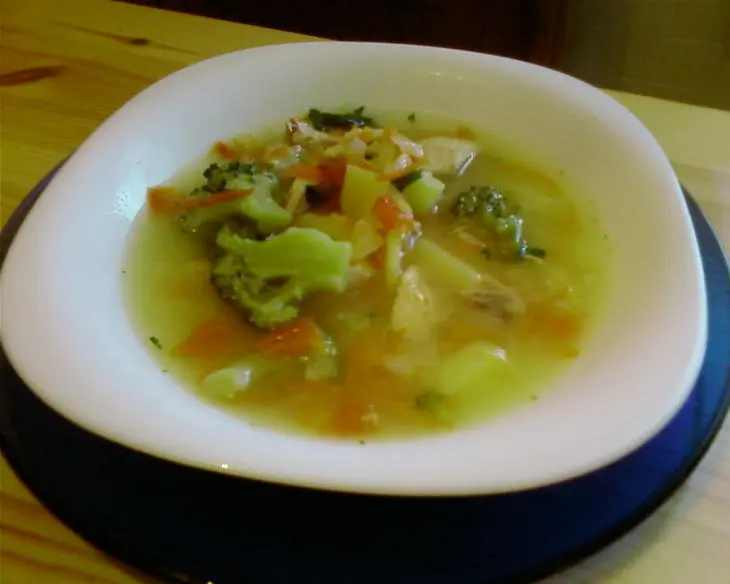 Овощной суп с хреном и горчицей: шаг 6
