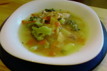 Овощной суп с хреном и горчицей: шаг 6