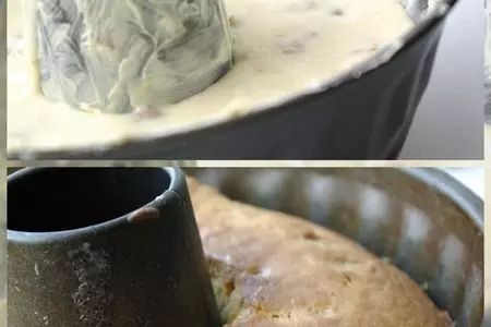 Сметанный кекс с грецкими орехами: шаг 1