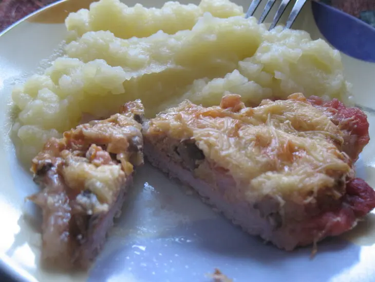 Мясо под нежной шубкой: шаг 6