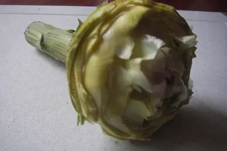 Салат с артишоками и козьим сыром: шаг 3