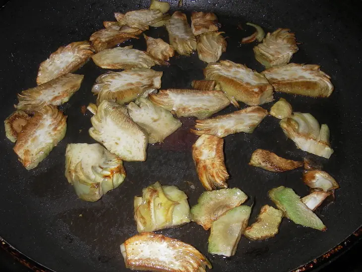 Салат с артишоками и козьим сыром: шаг 5