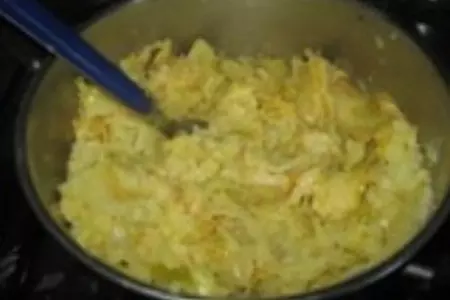 Вареники с капустой и картошкой: шаг 2
