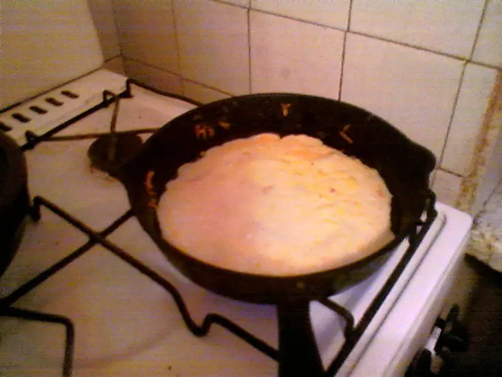 Блинчики с морковью и яйцом (по-иордански): шаг 5