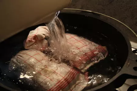 Субботний плов в мешке: шаг 5