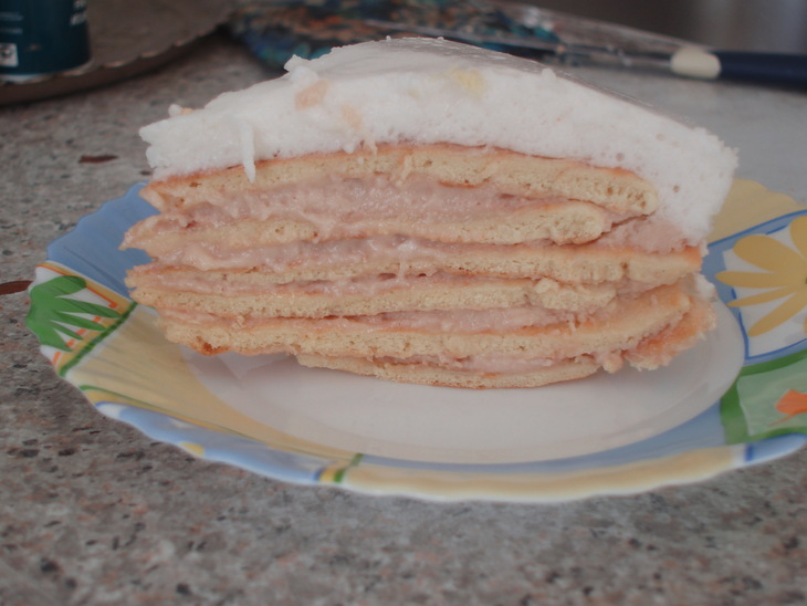 Торт на сковороде: шаг 5