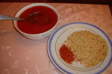 Фасоль с кунжутом: шаг 1