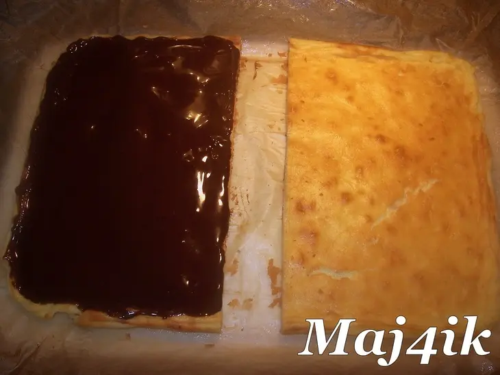 Пирожное-суфле "а-ля птичье молоко": шаг 7