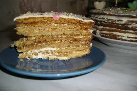 Торт медовый: шаг 2