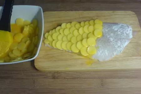 Рыбка чешуйчатая: шаг 1