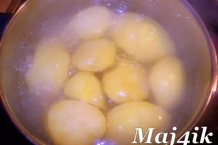 Съедобный ананас (или просто вкусный ужин в необычном исполнении): шаг 2