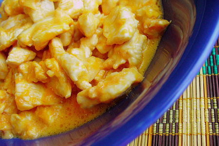 Куриные грудки с сыром и соком(быстрый ужин или обед): шаг 5