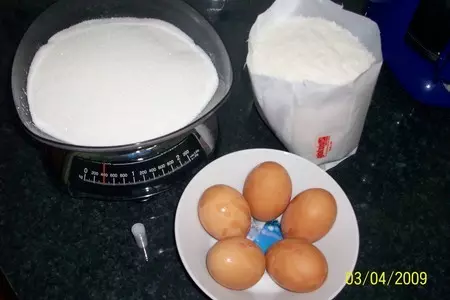 Печенье с кокосовой стружкой.: шаг 1
