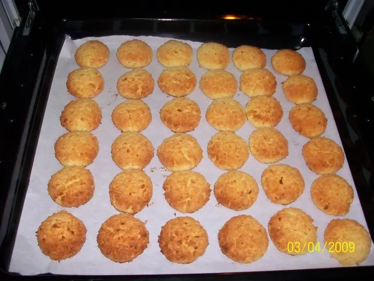 Печенье с кокосовой стружкой.: шаг 5
