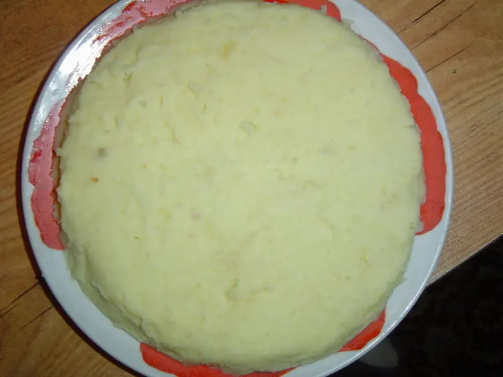 Картофельное пюре "паучки": шаг 1