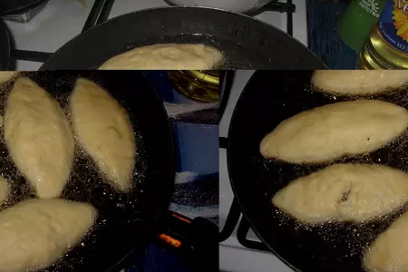 Жареные пирожки с ливером: шаг 5