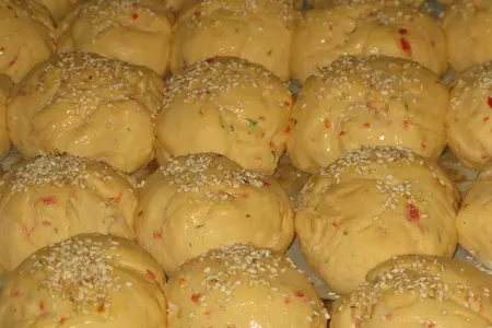 Булочки с паприкой: шаг 3