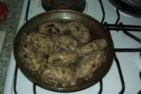 Люляшки с черносливом: шаг 3