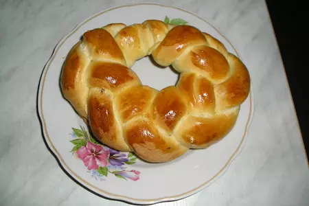 Пирог "косичка с розами": шаг 3