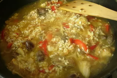 Очередная паэлья (с потрошками): шаг 7