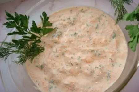 Соус "а-ля цацики" с морковью: шаг 3