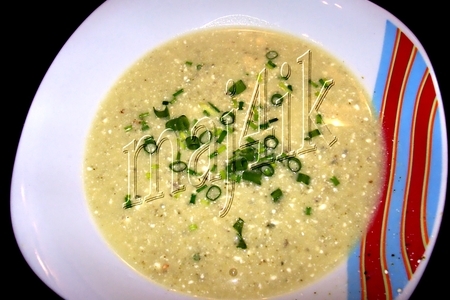 Крем-суп из цуккини со сливочным сыром: шаг 5