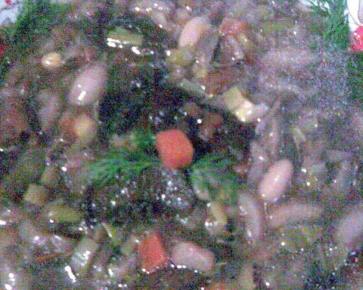 Густой грибной суп с  фасолью и овощами (постный): шаг 8