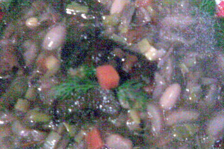 Густой грибной суп с  фасолью и овощами (постный): шаг 8