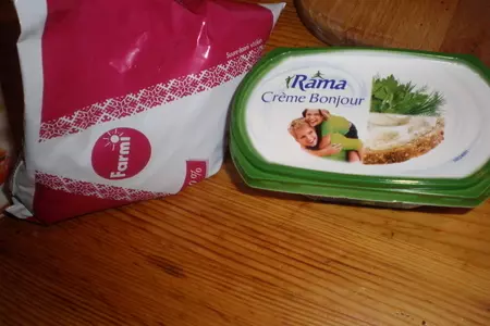 "карточная" закуска.: шаг 1