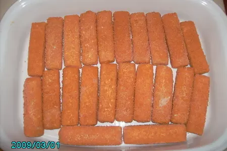 Картошка с фишштебхеноми (рыбные палочьки): шаг 1
