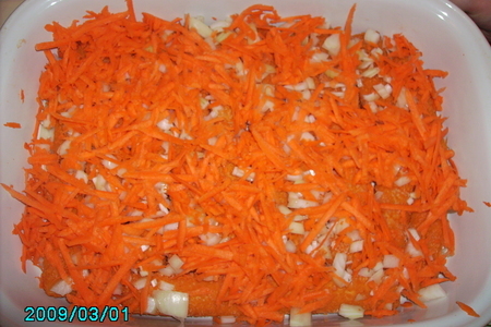 Картошка с фишштебхеноми (рыбные палочьки): шаг 2