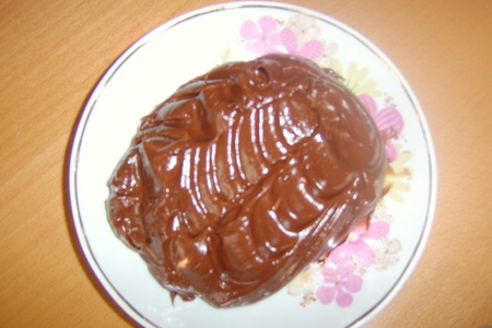 Масляно-шоколадный крем и торт из покупных коржей по-быстрому.: шаг 4