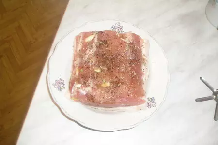 Мясо в рукаве: шаг 1