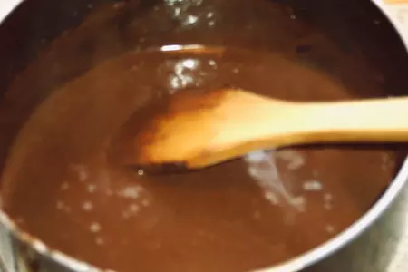 Шоколадный мусс: шаг 1