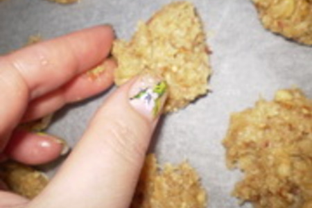 Овсяное печенье с арахисом: шаг 4